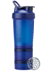 Cobalt blue ProStak shaker with storage for pills, supplements, protein, and more. | Color#Cobalt